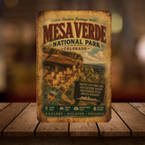 Mesa Verde National Park Metal Sign