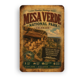 Mesa Verde National Park Metal Sign