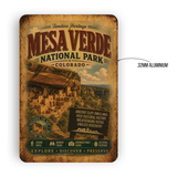 Mesa Verde National Park Metal Sign