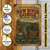 New River Gorge National Park Sign