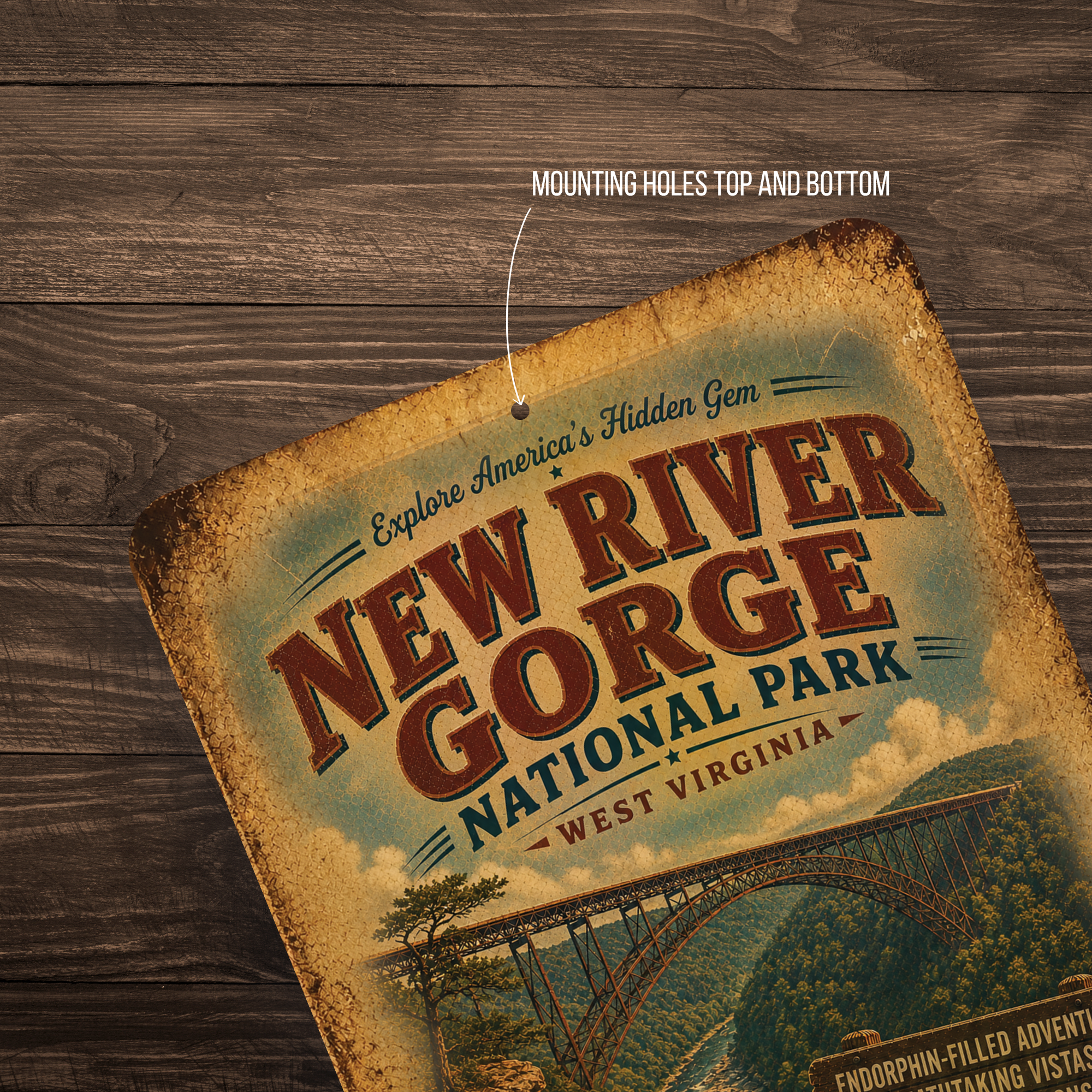New River Gorge National Park Sign