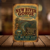 New River Gorge National Park Sign