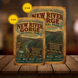 New River Gorge National Park Sign