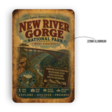 New River Gorge National Park Sign