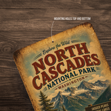 North Cascades National Park Sign