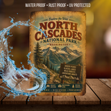 North Cascades National Park Sign