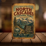 North Cascades National Park Sign