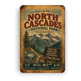 North Cascades National Park Sign