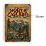 North Cascades National Park Sign