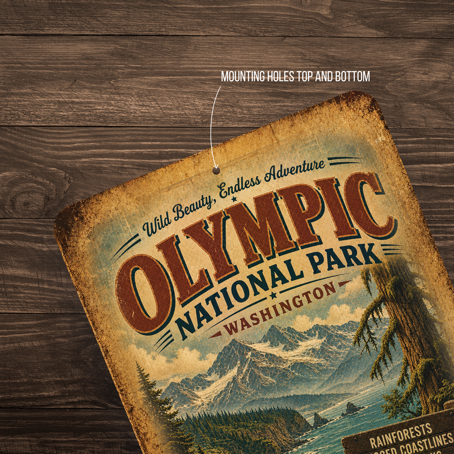 Olympic National Park Sign
