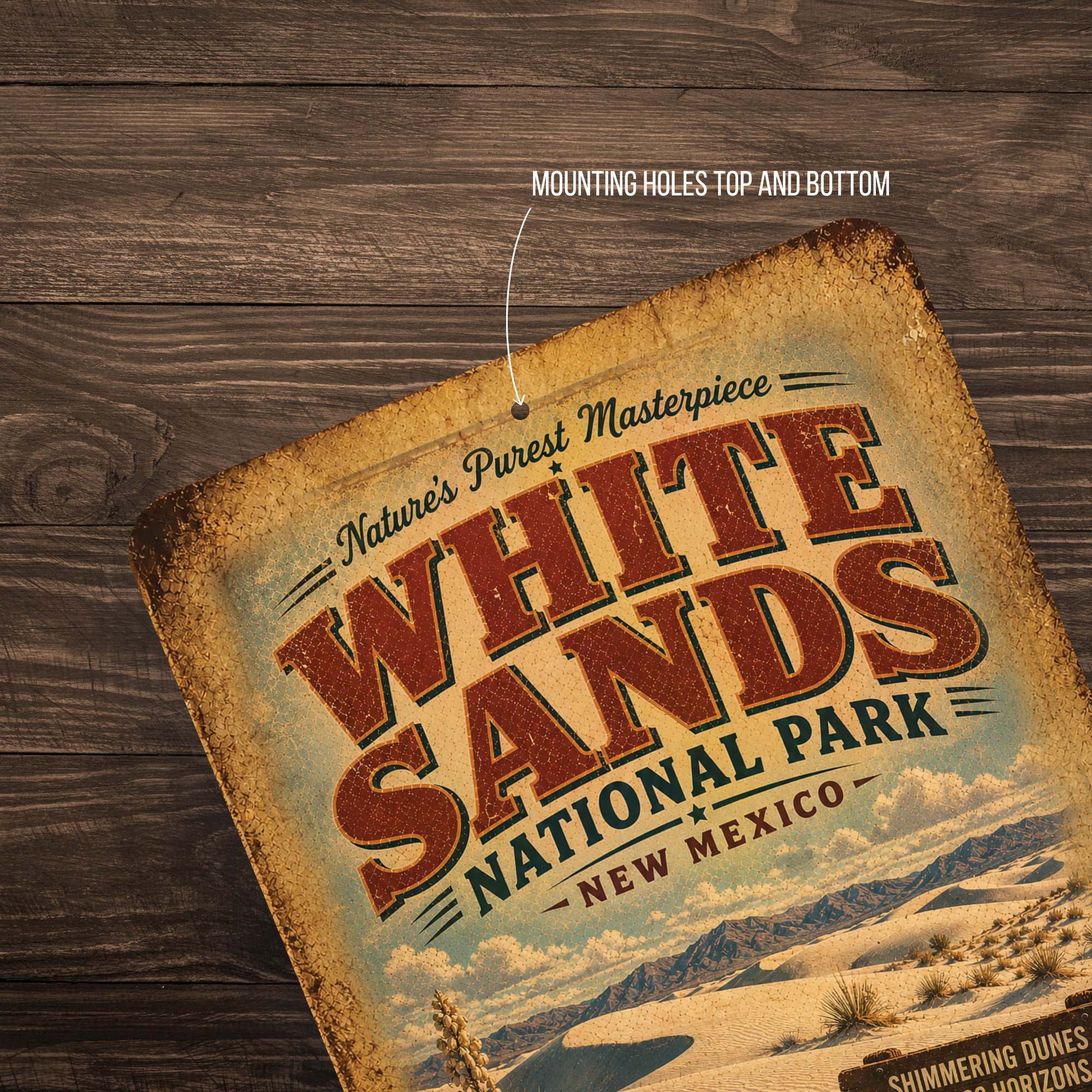 White Sands National Park Sign