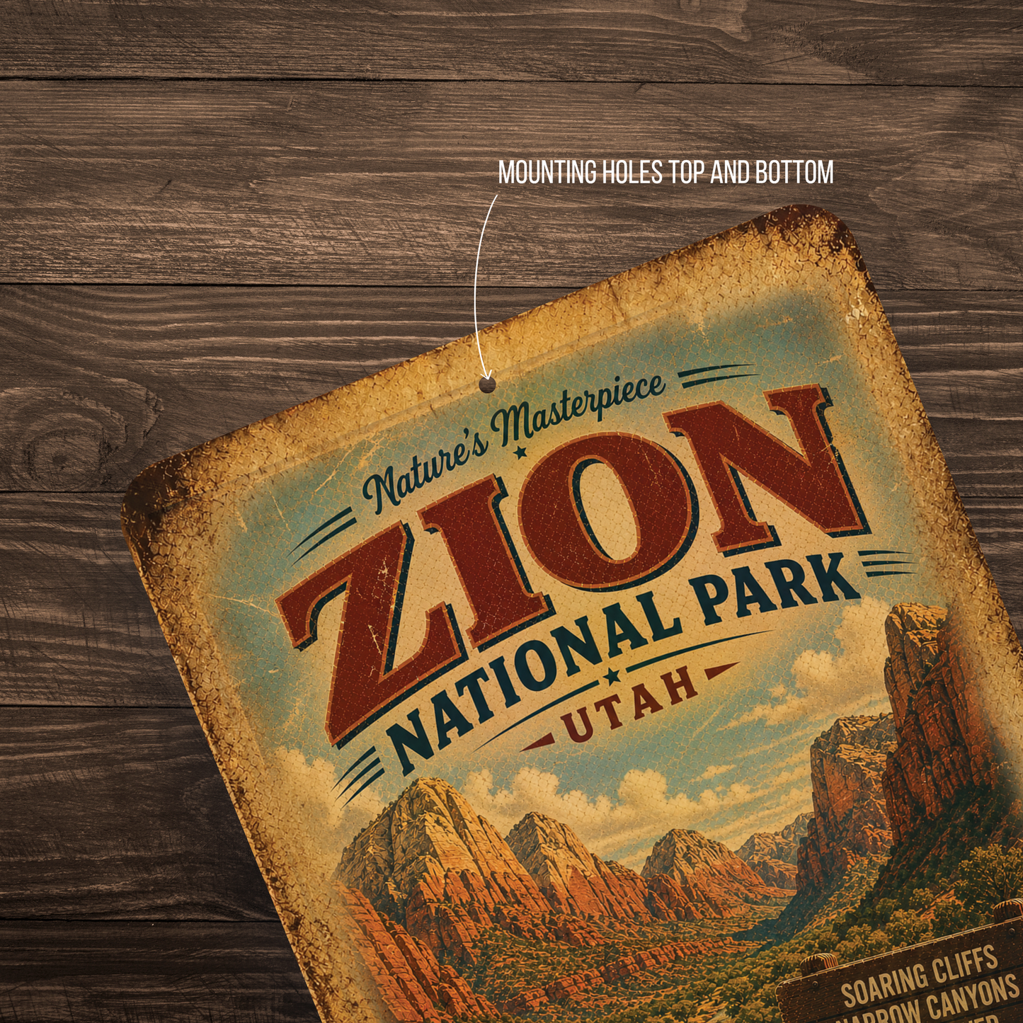 Zion National Park Sign