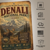 Denali National Park Sign