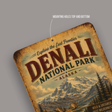 Denali National Park Sign