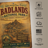 Badlands National Park Sign