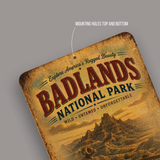 Badlands National Park Sign