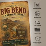 Big Bend National Park Sign