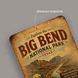 Big Bend National Park Sign