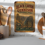 Black Canyon of the Gunnison National Park Sign