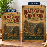 Black Canyon of the Gunnison National Park Sign