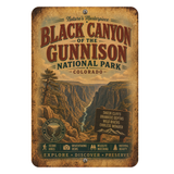 Black Canyon of the Gunnison National Park Sign