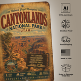 Canyonlands National Park Metal Sign
