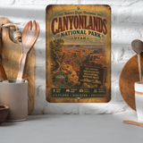 Canyonlands National Park Metal Sign
