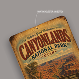 Canyonlands National Park Metal Sign