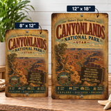 Canyonlands National Park Metal Sign