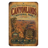 Canyonlands National Park Metal Sign