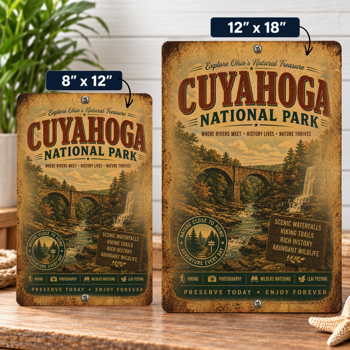 Cuyahoga National Park Sign