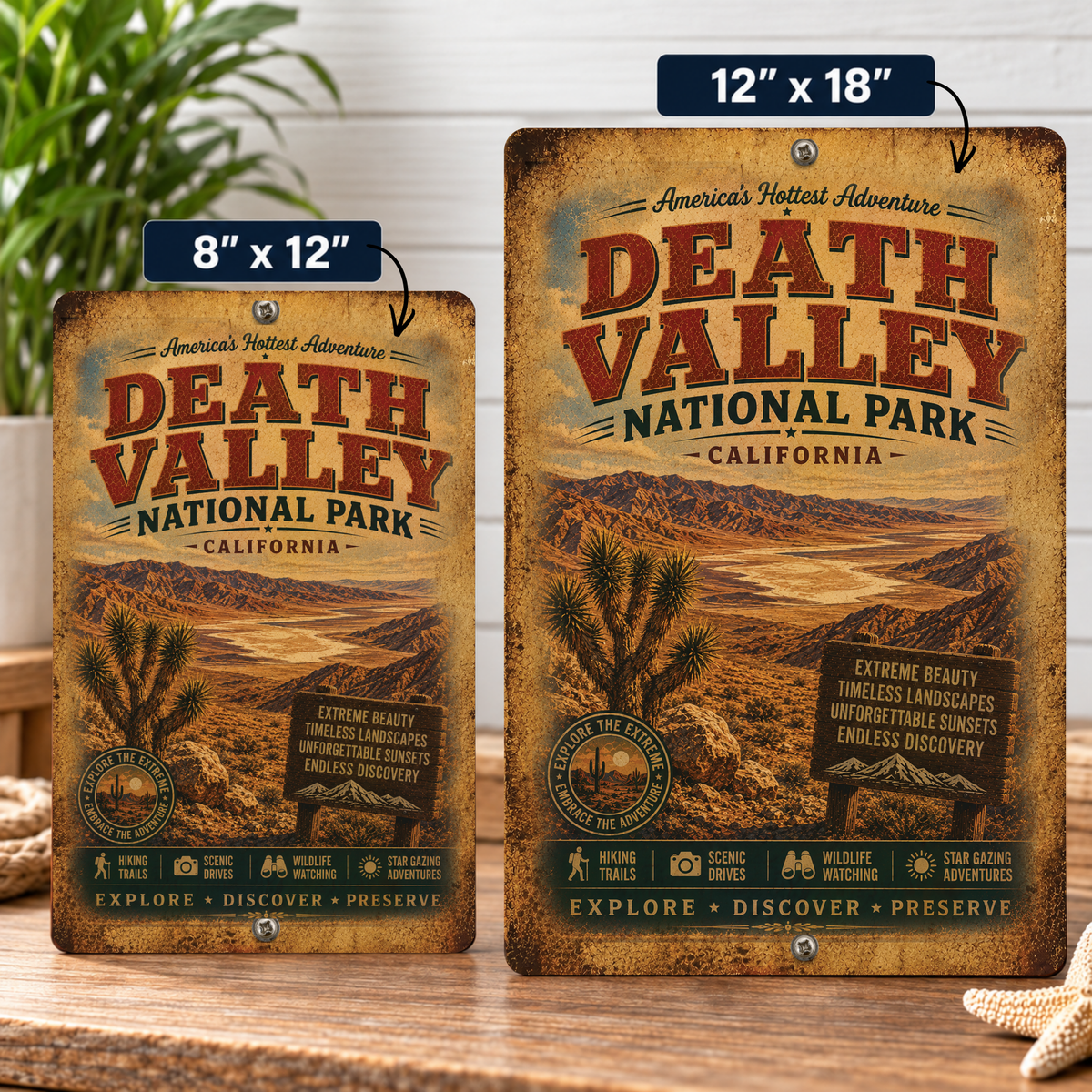 Death Valley National Park Sign