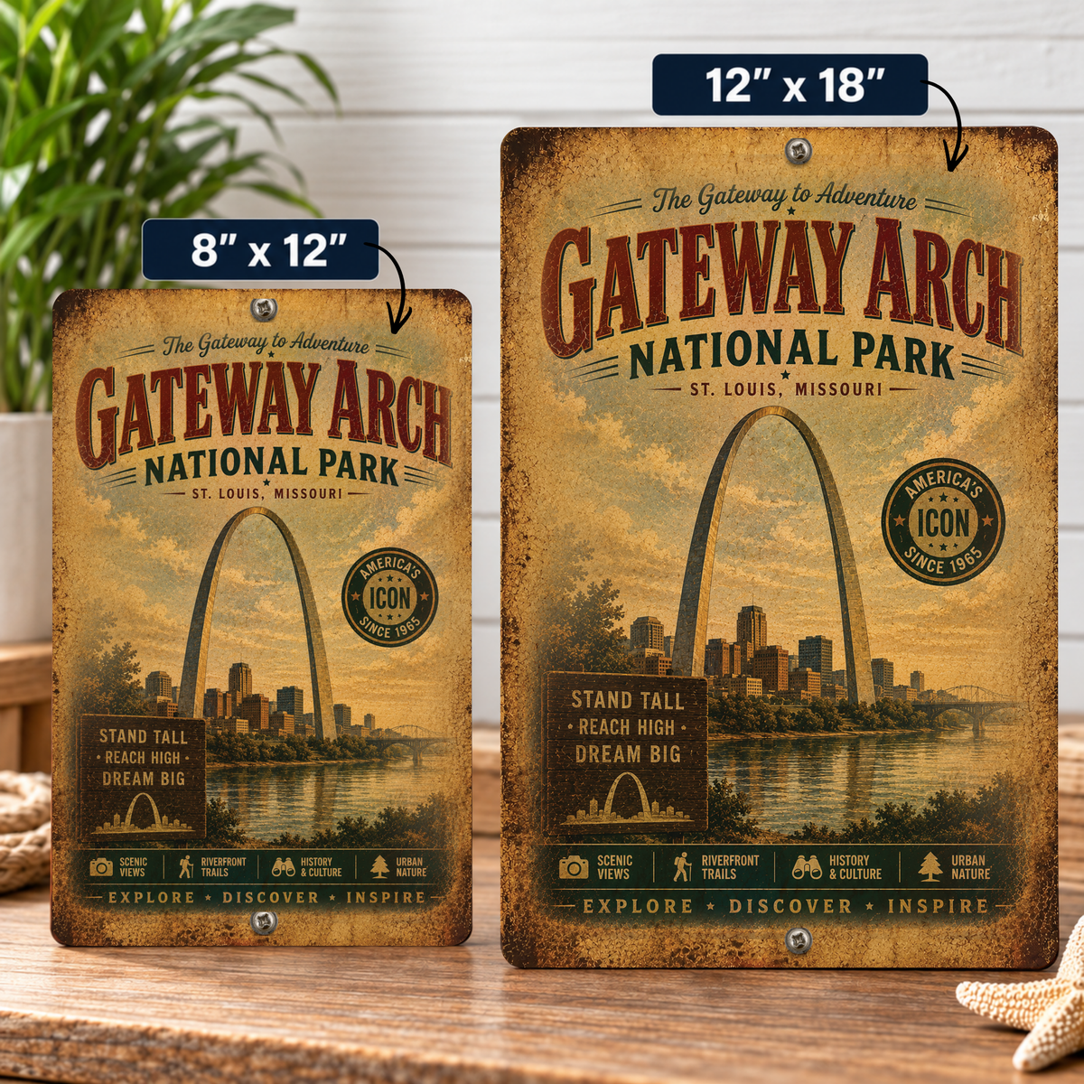 Gateway Arch National Park Sign