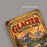 Glacier National Park Sign
