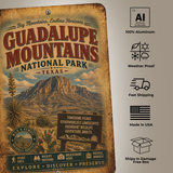 Guadalupe Mountains National Park Sign