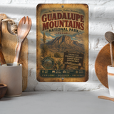 Guadalupe Mountains National Park Sign