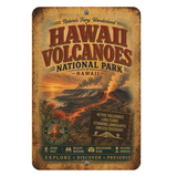Hawaii Volcanoes National Park Metal Sign