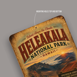 Heleakala National Park Aluminum Sign