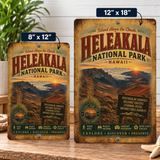 Heleakala National Park Aluminum Sign
