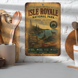 Isle Royale National Park Sign