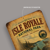 Isle Royale National Park Sign