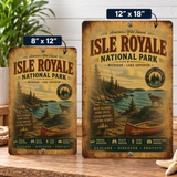 Isle Royale National Park Sign