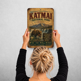 Katmai National Park Sign
