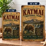 Katmai National Park Sign