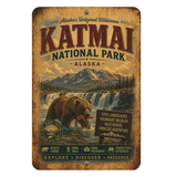 Katmai National Park Sign