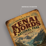 Kenai Fjords National Park Sign