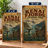 Kenai Fjords National Park Sign
