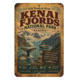 Kenai Fjords National Park Sign