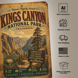Kings Canyon National Park Sign
