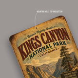 Kings Canyon National Park Sign